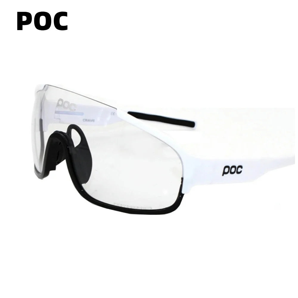 POC color-changing cycling glasses Men's and women's outdoor sports goggles goggles sand-proof mountain biking equipment