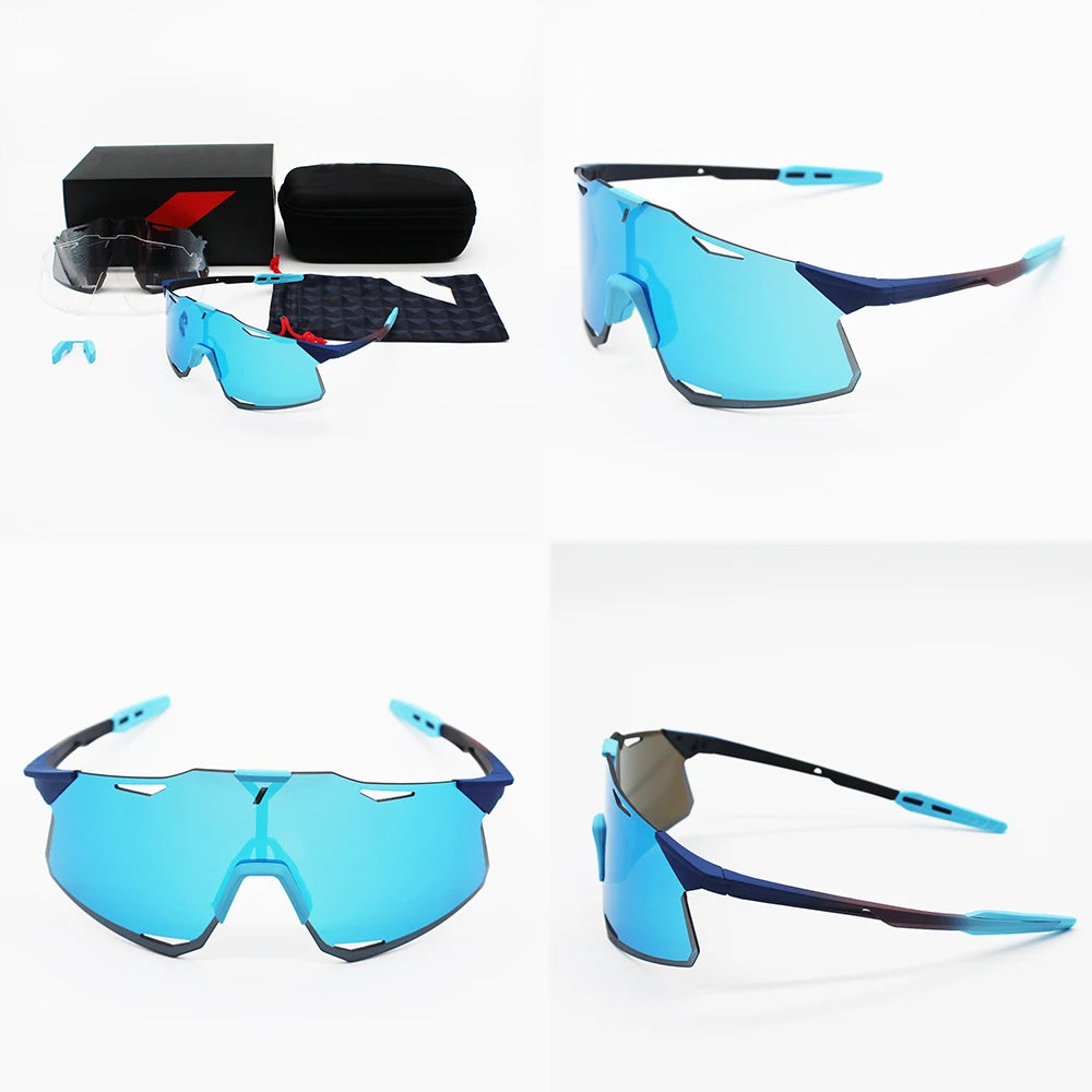 S5 Cycling Sunglasses 100 Outdoor Sports Bicycle Glasses Goggles Men Women Mountain Road Bike Cycling Eyewear Sunglasses